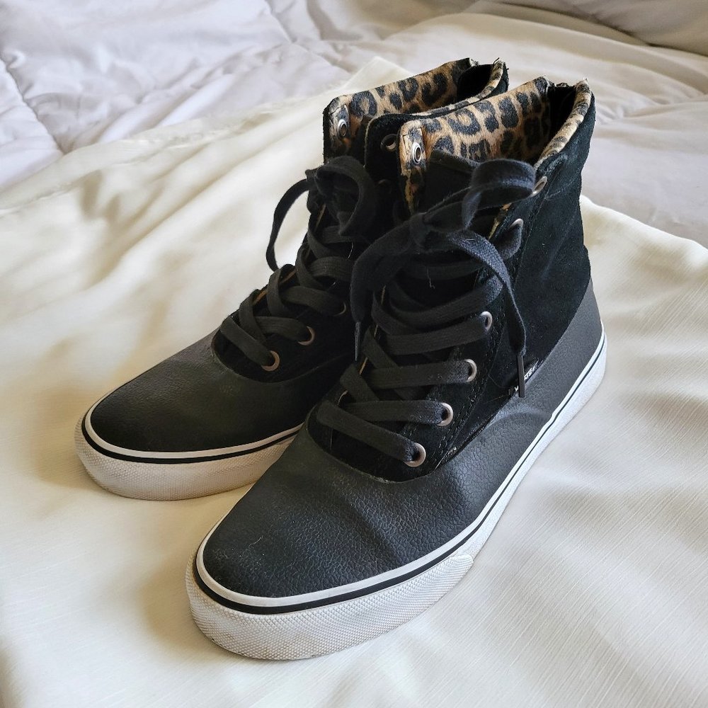 Vans SK8 Hi Sneakers All Weather Animal Print